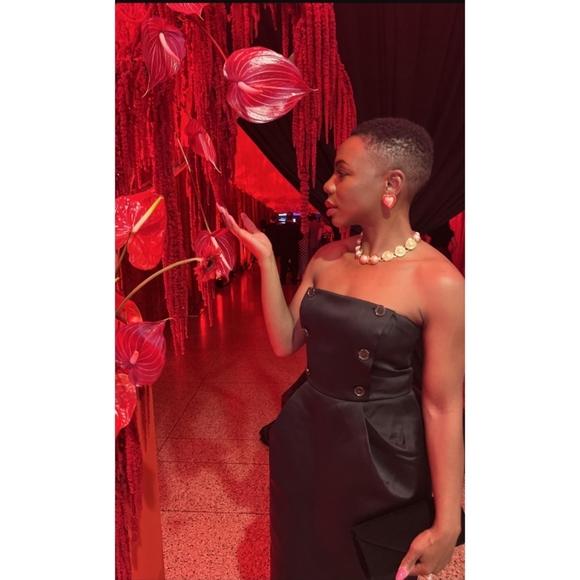 Christopher John Rogers X J.Crew Sculpted Dress in Duchesse Satin - Picture 7 of 14